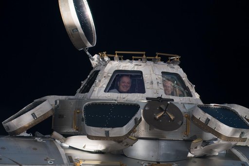 Exterior view of the Cupola Module