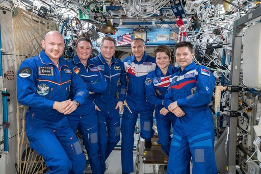 Expedition 57 crew members