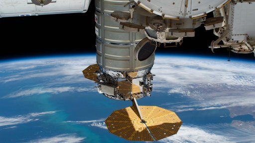 The U.S. Cygnus space freighter from Northrop Grumman