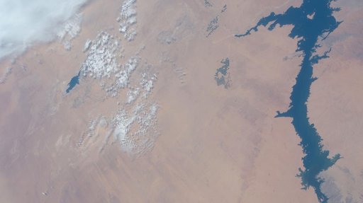 Lake Nasser in Egypt
