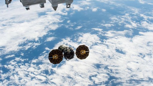 The Cygnus cargo craft from Northrop Grumman