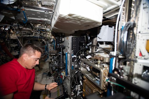 FIR Rack in the U.S. Laboratory Module