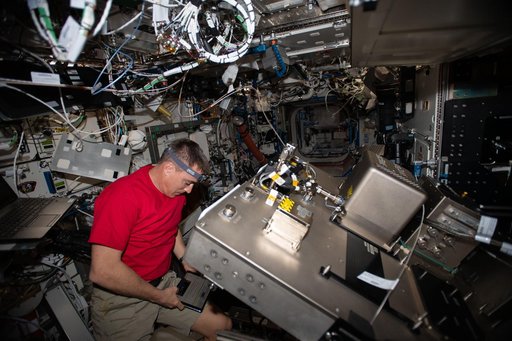 FIR Rack in the U.S. Laboratory Module