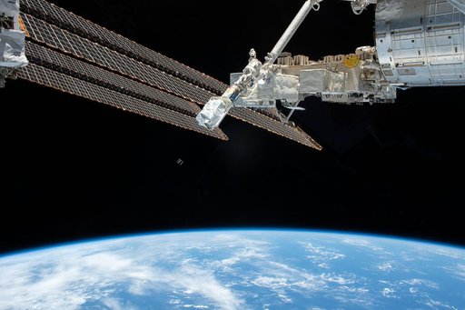 JEMRMS Small Satellite Deployment Observation