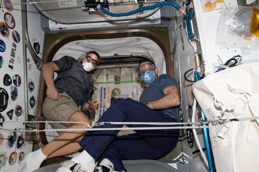 Node 2 Nadir to HTV Vestibule Outfitting Part 1