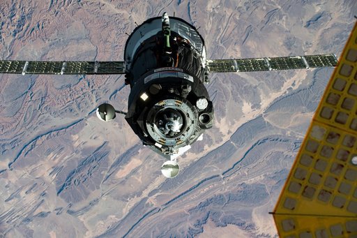 Soyuz Spacecraft - 63S Crew Approach to the ISS