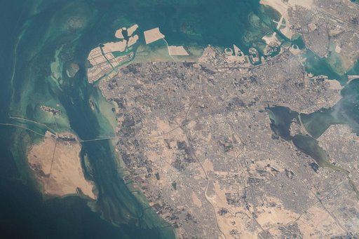 Earth observation taken by Expedition 65 crew