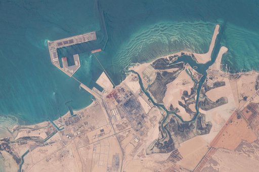 Earth observation taken by Expedition 65 crew