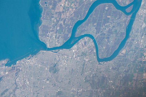 Earth observation taken by Expedition 65 crew