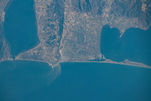 Earth observation taken by Expedition 65 crew