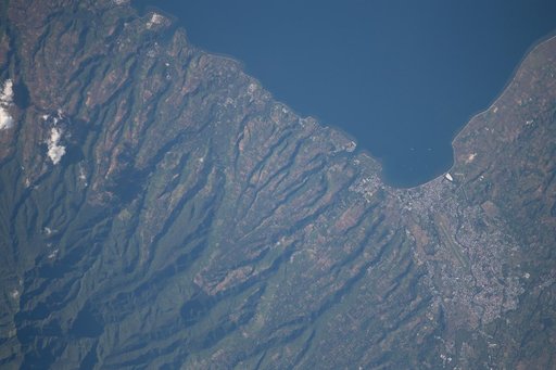 Earth observation taken by Expedition 65 crew