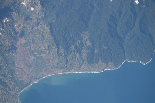 Earth observation taken by Expedition 65 crew