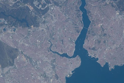 Earth observation taken by Expedition 65 crew