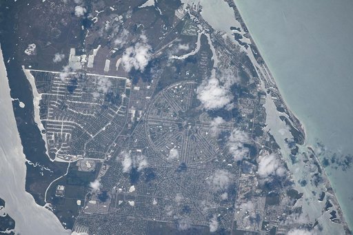 Earth observation taken by Expedition 65 crew