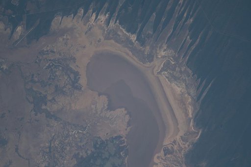 Earth observation taken by the Expedition 65 crew