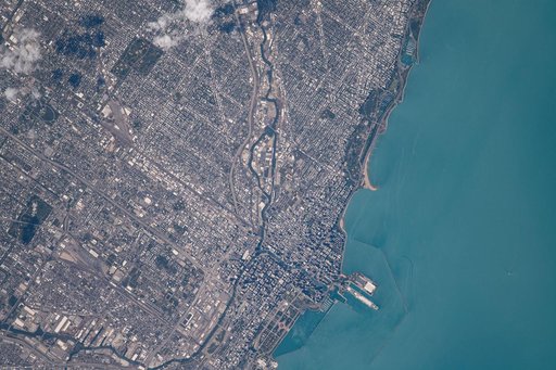 Earth observation taken by Expedition 65 crew