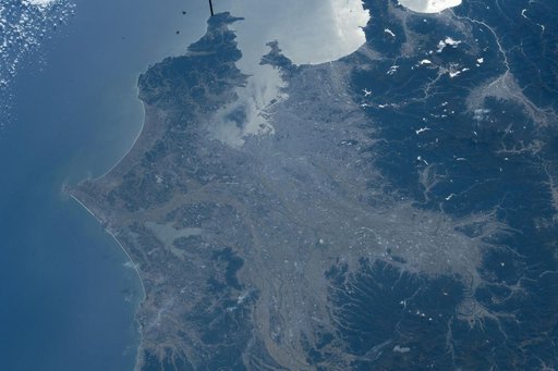 Earth observation taken by Expedition 68 crew