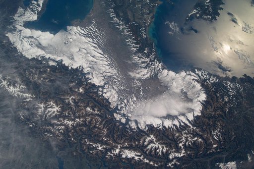 Earth observation taken by Expedition 68 crew