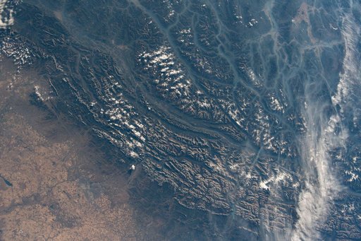 Earth observation taken by Expedition 68 crew