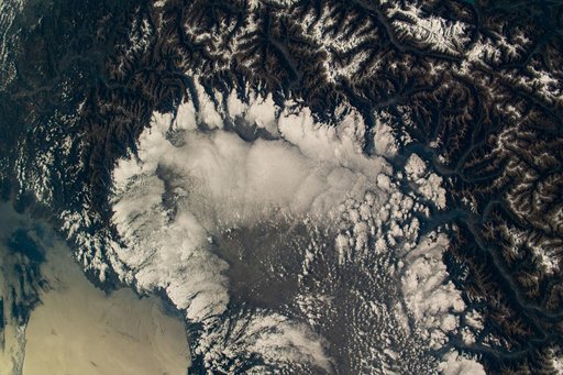 Earth observation taken by Expedition 68 crew