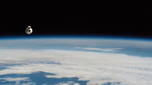 SpaceX Crew 5 approach to ISS.