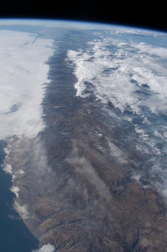 Earth observation taken by Expedition 68 crew
