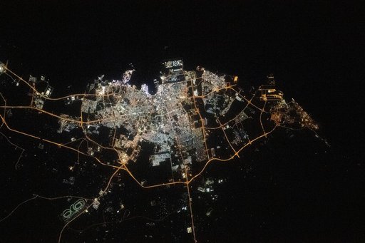 Earth Observation taken by Expedition 68 crew