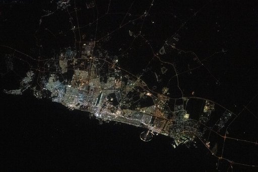 Earth Observation taken by Expedition 68 crew