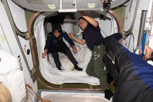 AX-2 Dragon Crew Members Arrival