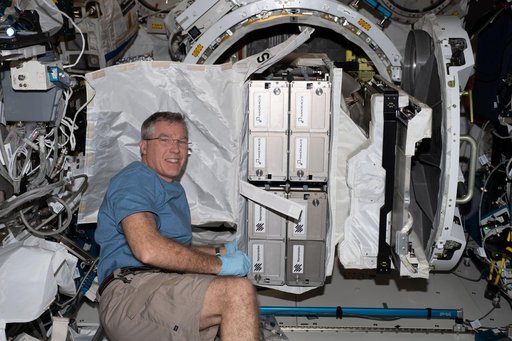 Nanoracks Cubesat Deployer Installation