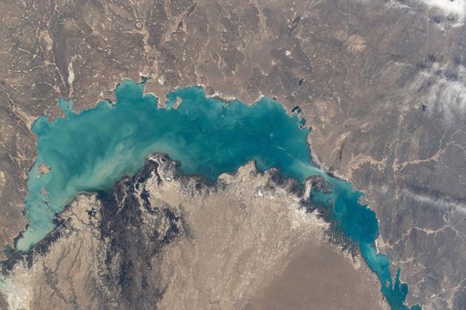 A Turquoise Lake Balkhash
