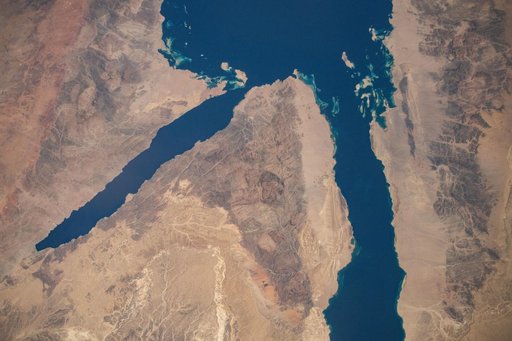 The Gulf of Aqaba and Gulf of Suez