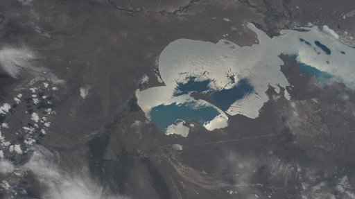 Lake Balkhash in Kazakhstan
