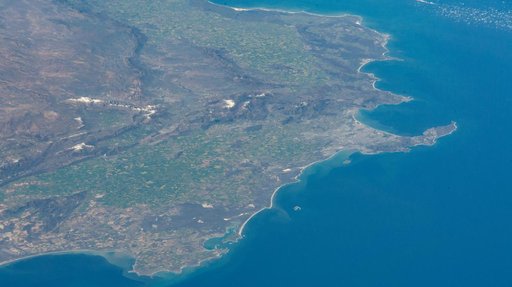 The coastal region of South Africa