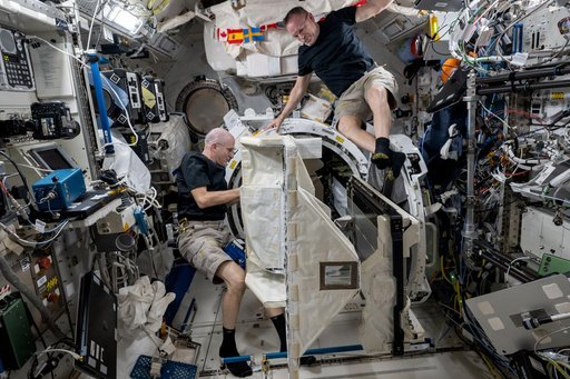 Expedition 72 Flight Engineers Don Pettit and Butch Wilmore