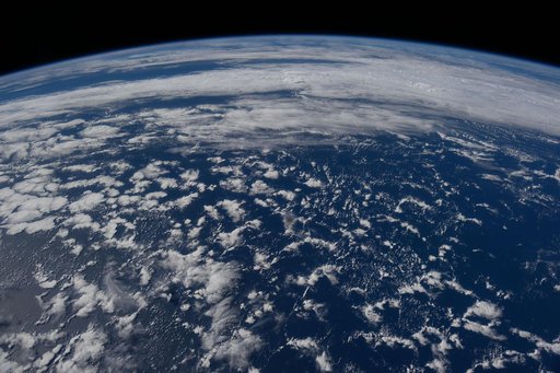 A cloudy Indian Ocean southwest of Perth, Australia