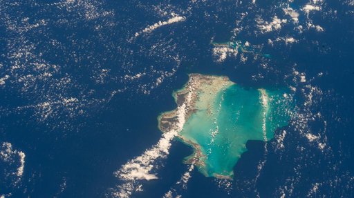The Turks and Caicos Islands in the Atlantic Ocean