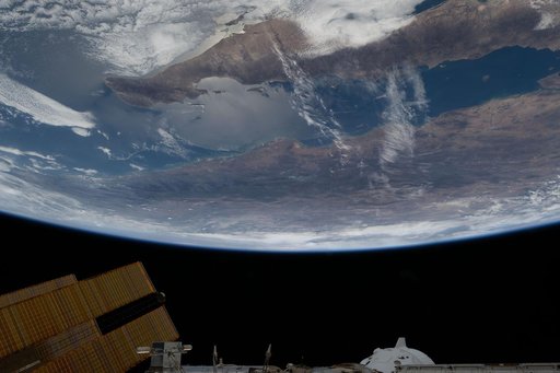 The Gulf of California splits the Mexican states of Baja California and Sonora