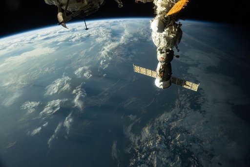 The sunset casts long, cloudy shadows over Japan