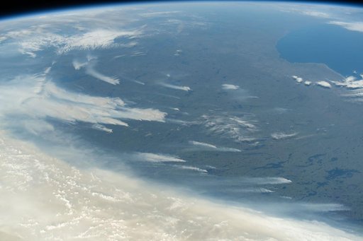 Wildfires burn throughout Canada's central provinces