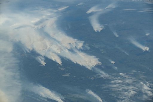 Wildfires burn throughout Canada's central provinces