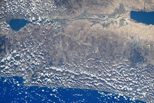 The Sea of Galilee and the Dead Sea are connected by the Jordan River
