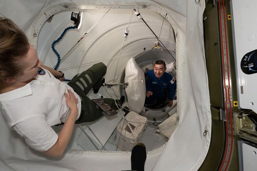 NASA's SpaceX Crew-11 Mission Specialist Kimiya Yui is welcomed aboard the station