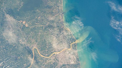 The Kelantan River flows Malaysia into the South China Sea