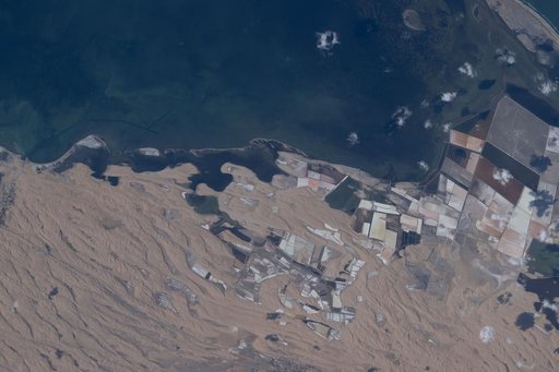 The Zaranik Protectorate nature preserve in Egypt's North Sinai region