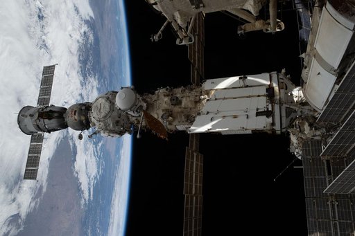 The International Space Station’s Roscosmos segment shows