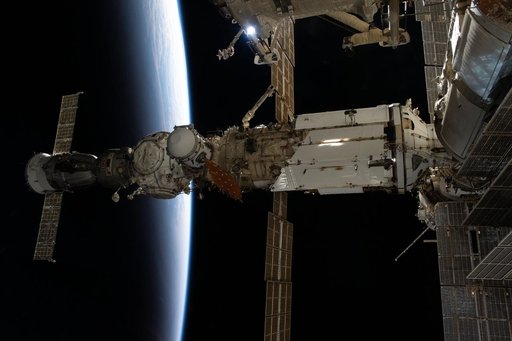 The International Space Station’s Roscosmos segment shows