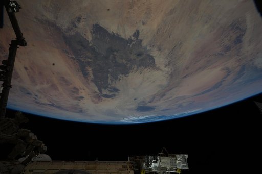 The Tibesti Mountains in the Sahara