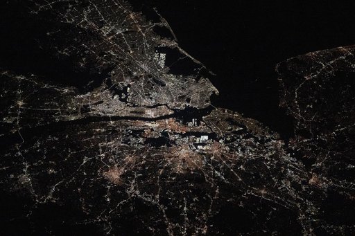 The New York City metropolitan area with a population of approximately 19.9 million