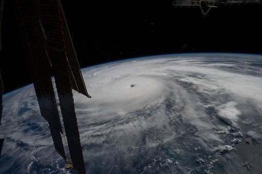 Category 5 Hurricane Melissa is pictured in the Caribbean Sea